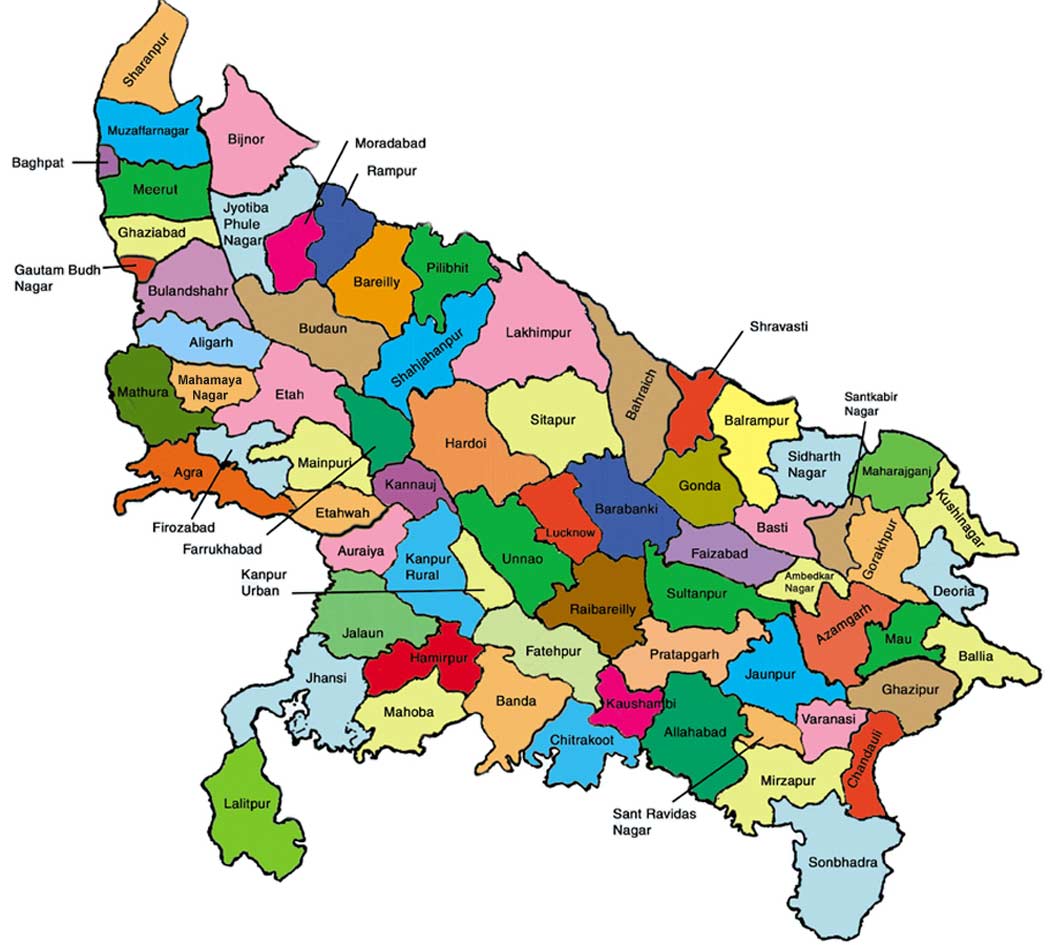 Uttar-Pradesh-Map